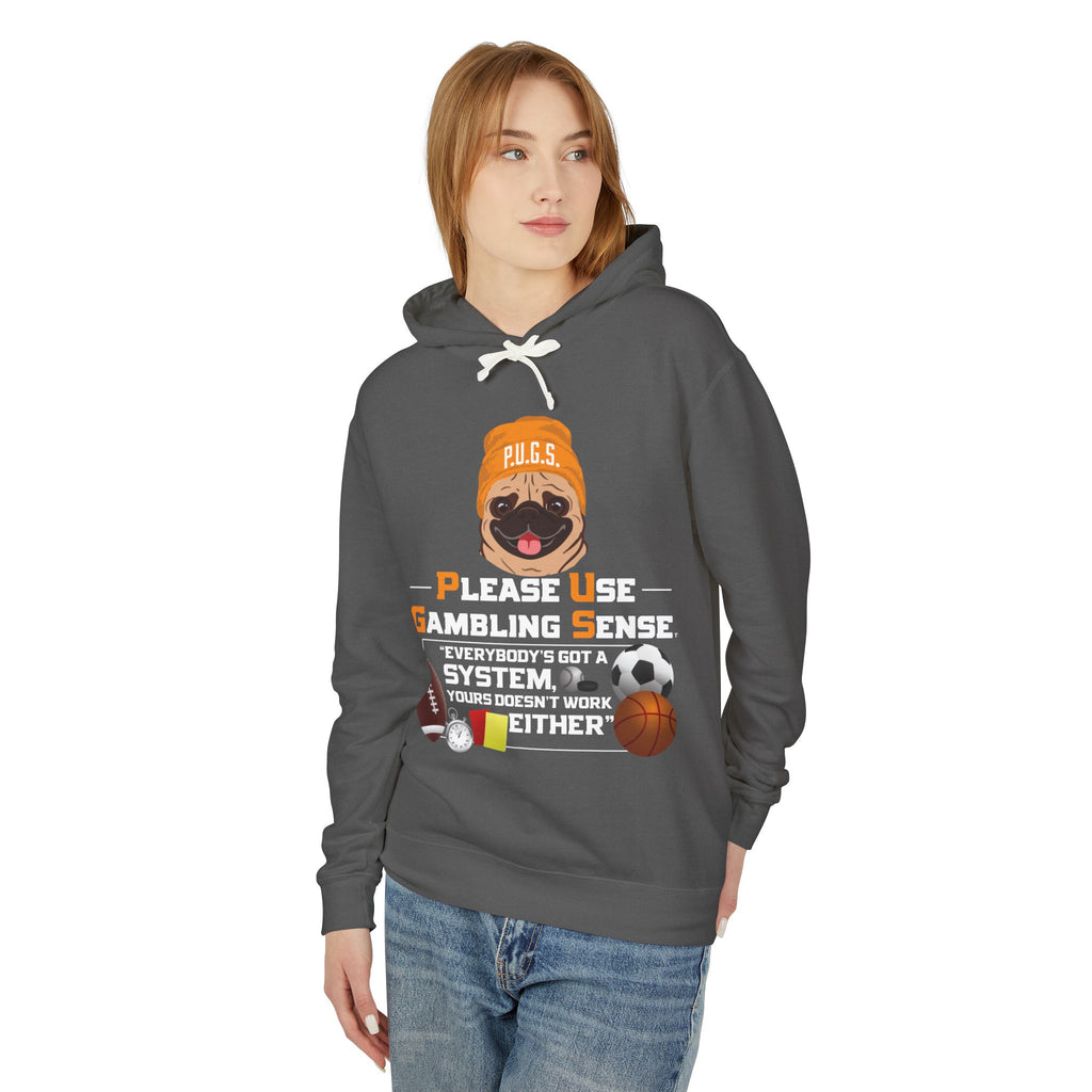 Funny sports betting hoodie by P.U.G.S. Apparel