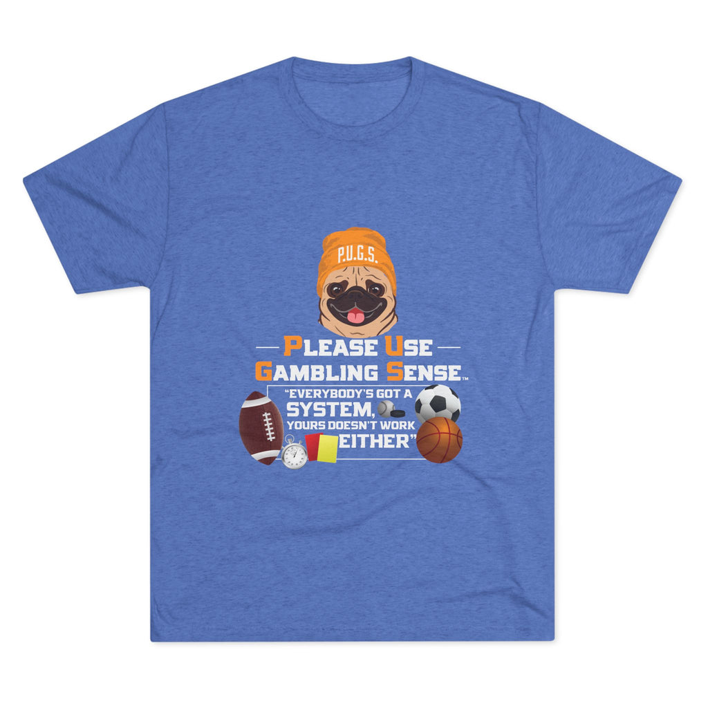 P.U.G.S. Apparel & Accessories Sports Betting Unisex Graphic Tee