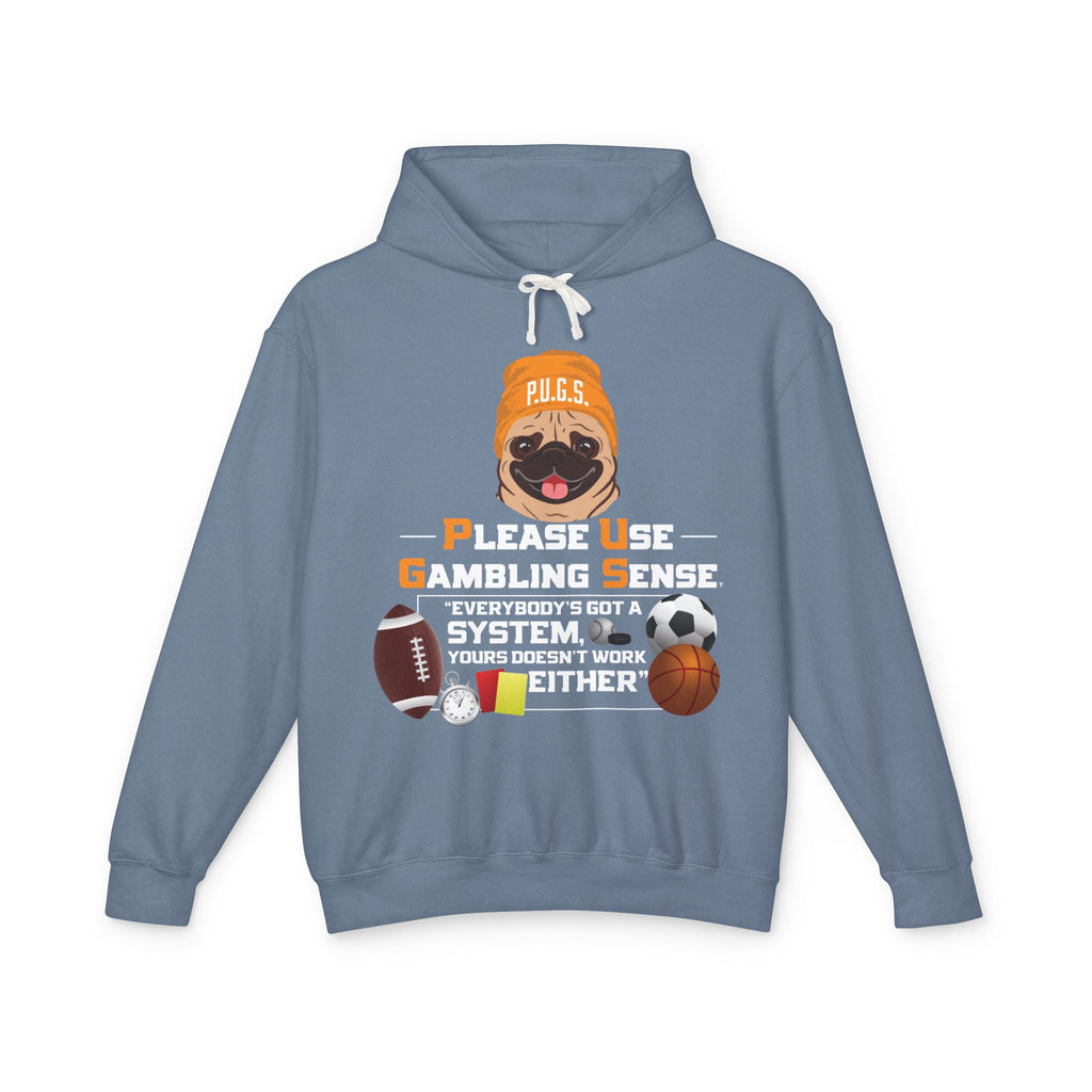 Funny sports betting hoodie by P.U.G.S. Apparel