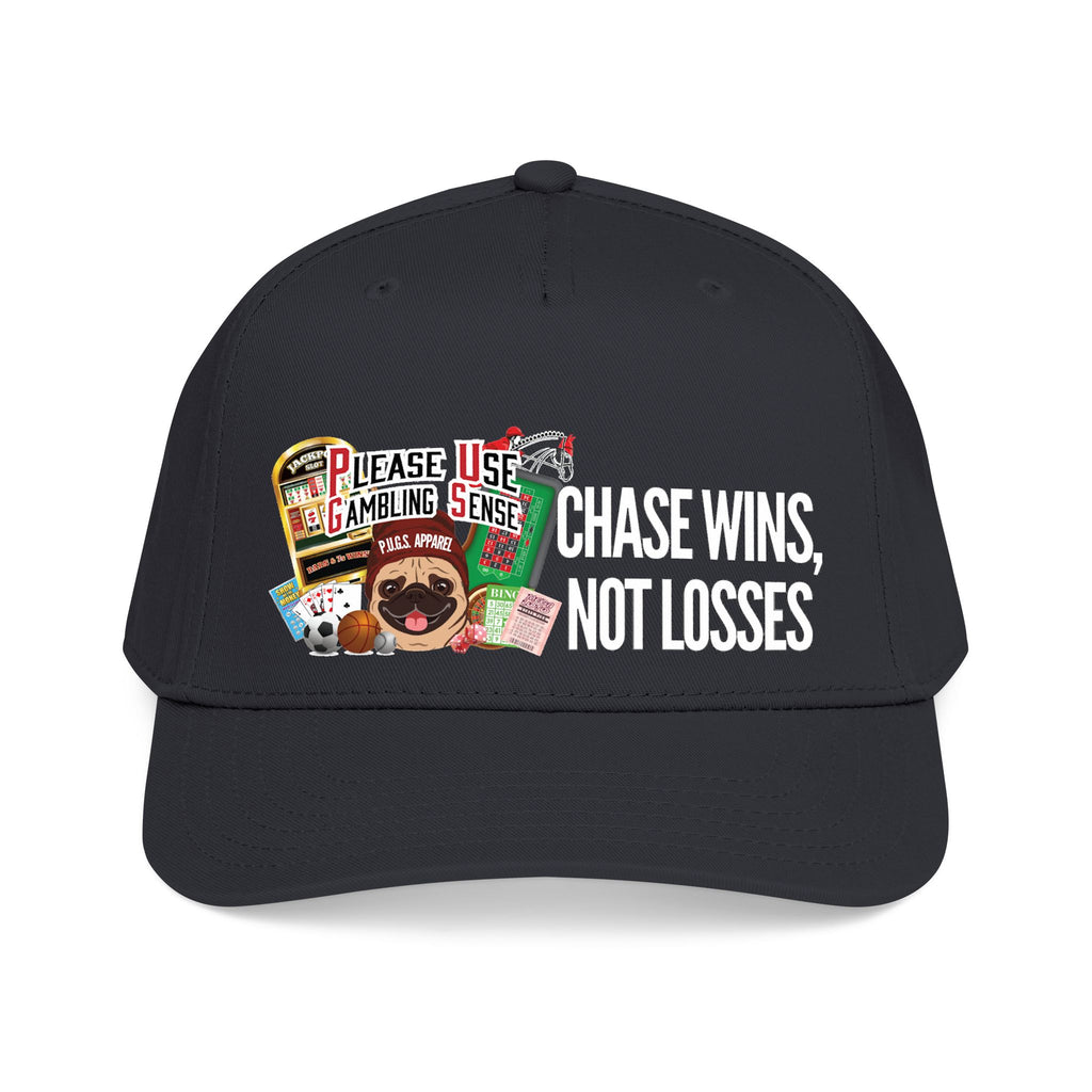All Gambling "Dog Money" Mid Profile Baseball Cap by P.U.G.S. Apparel