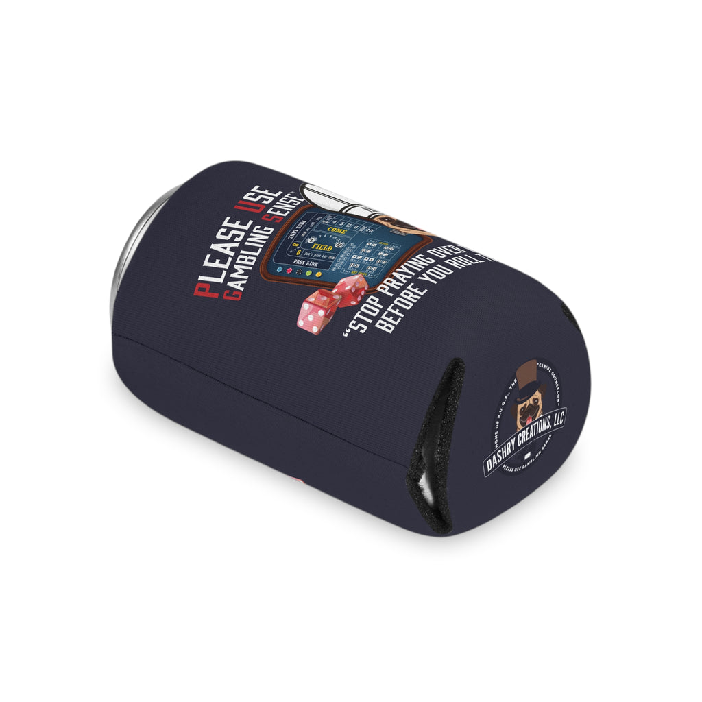 Craps "Praying" Can Cooler by P.U.G.S. Apparel