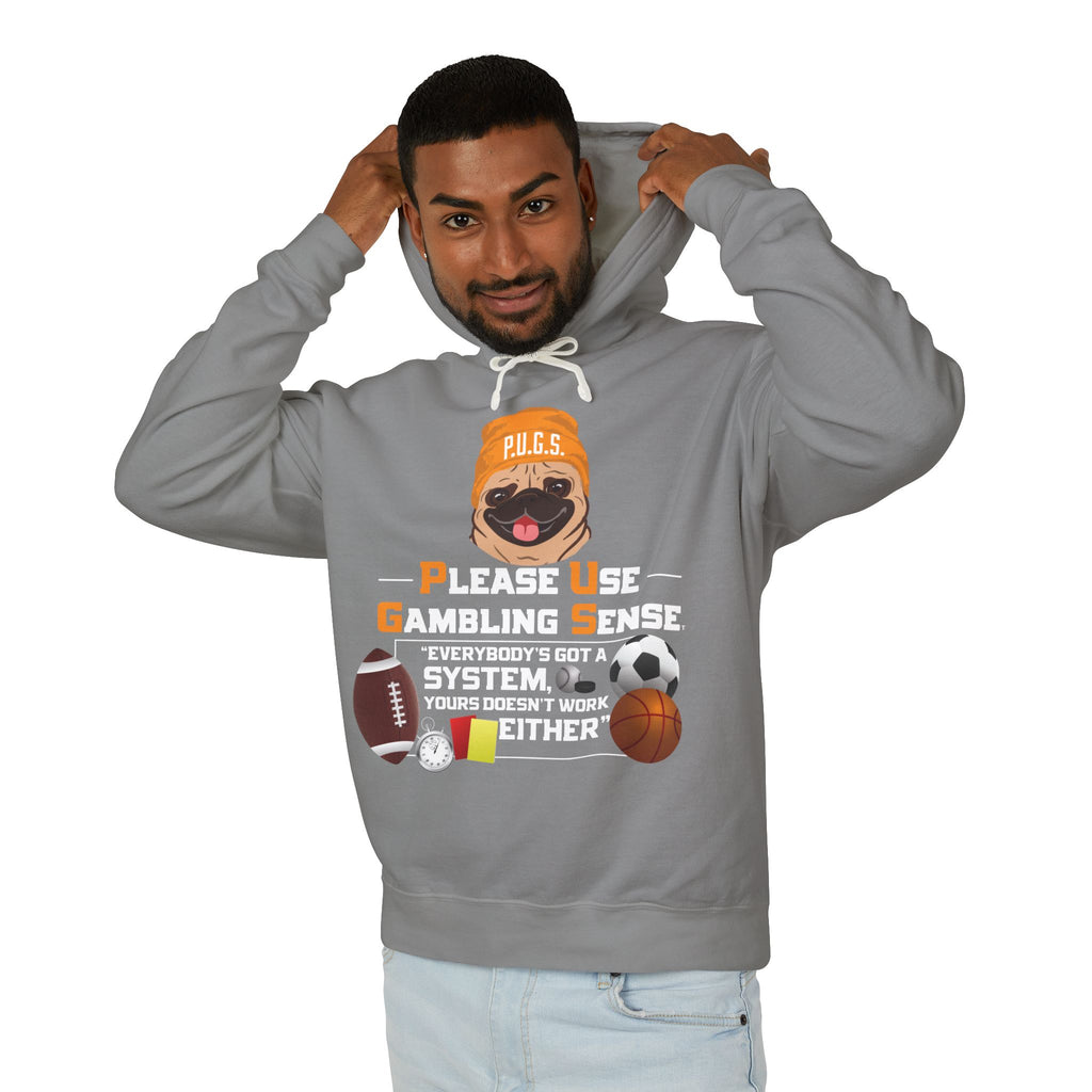 Funny sports betting hoodie by P.U.G.S. Apparel