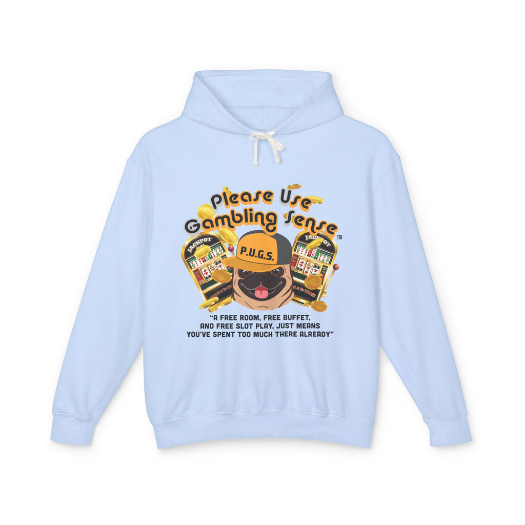 Funny slot machine graphic hoodie by P.U.G.S. Apparel