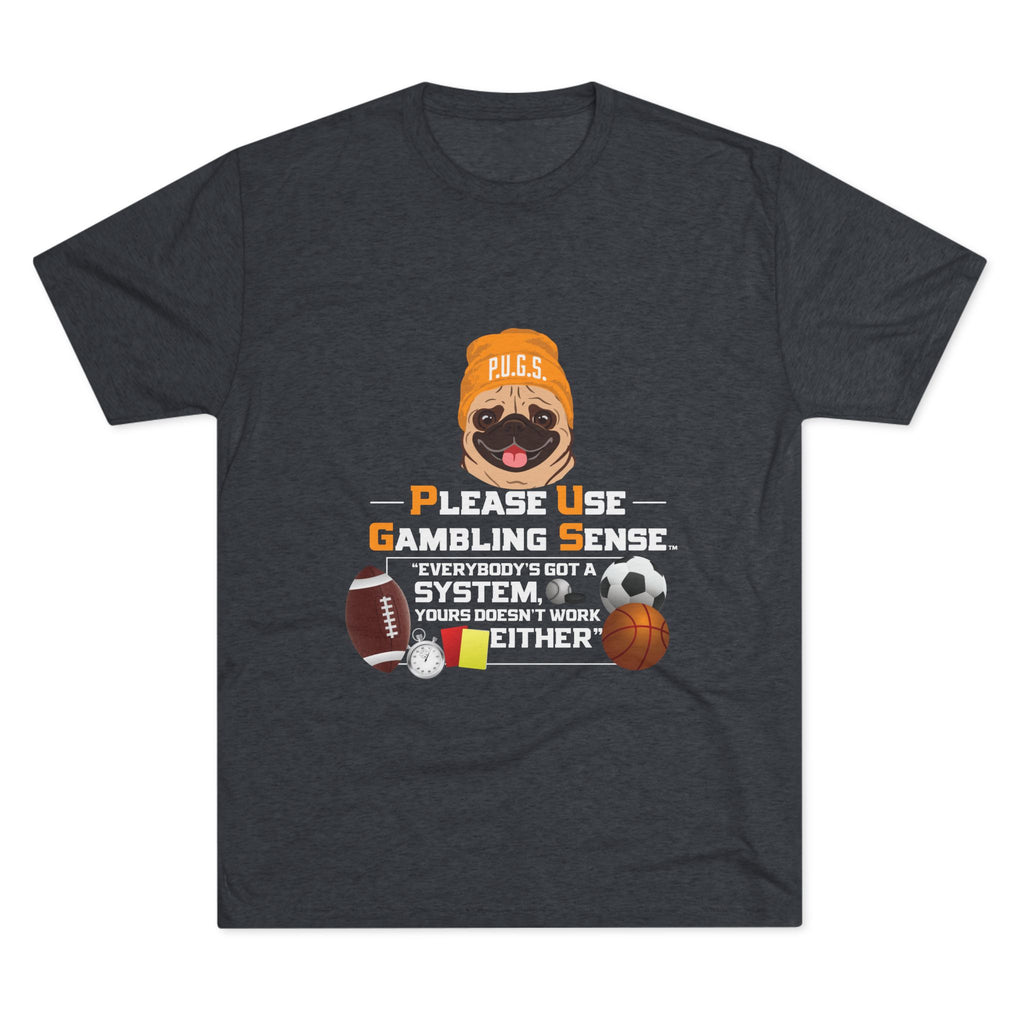 P.U.G.S. Apparel & Accessories Sports Betting Unisex Graphic Tee