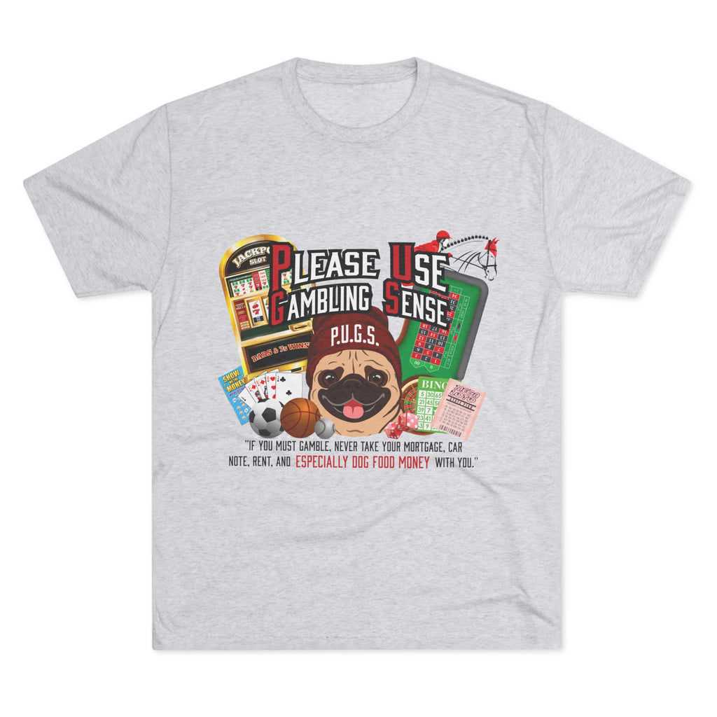Gambling Graphic Tee by P.U.G.S. apparel