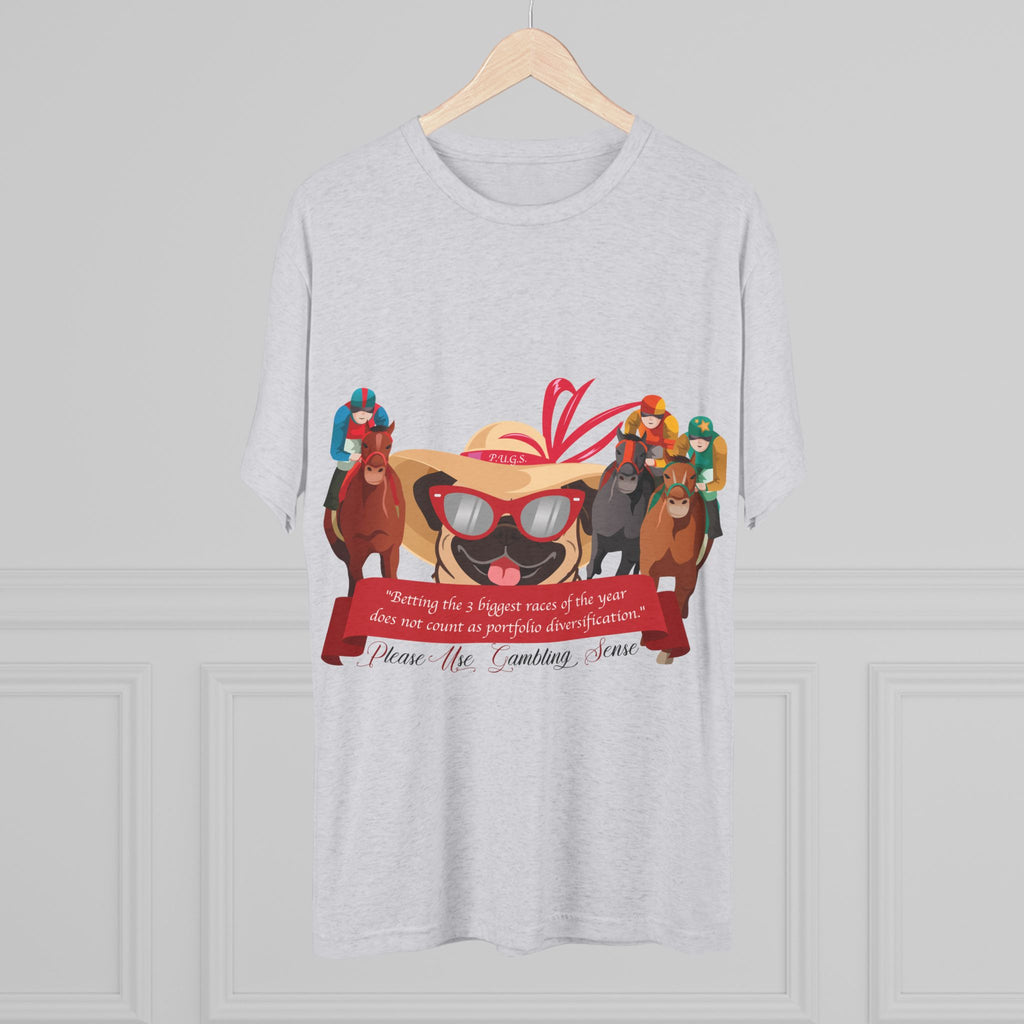 Horse Racing Graphic Tee by P.U.G.S. Apparel