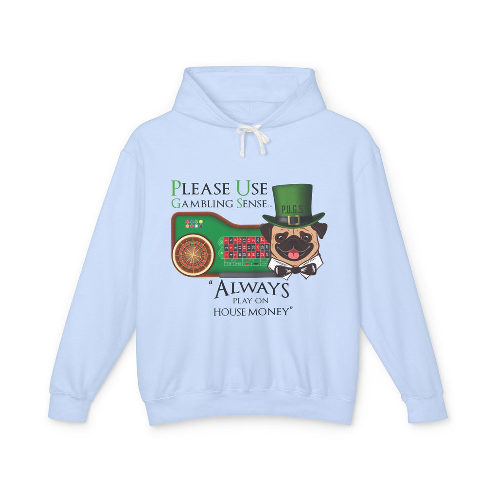 Funny roulette graphic hoodie by P.U.G.S. Apparel