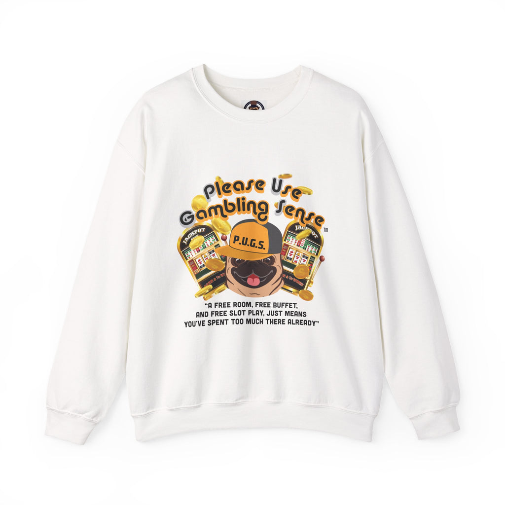 Funny Slot Machine Graphic Sweatshirt by P.U.G.S. apparel
