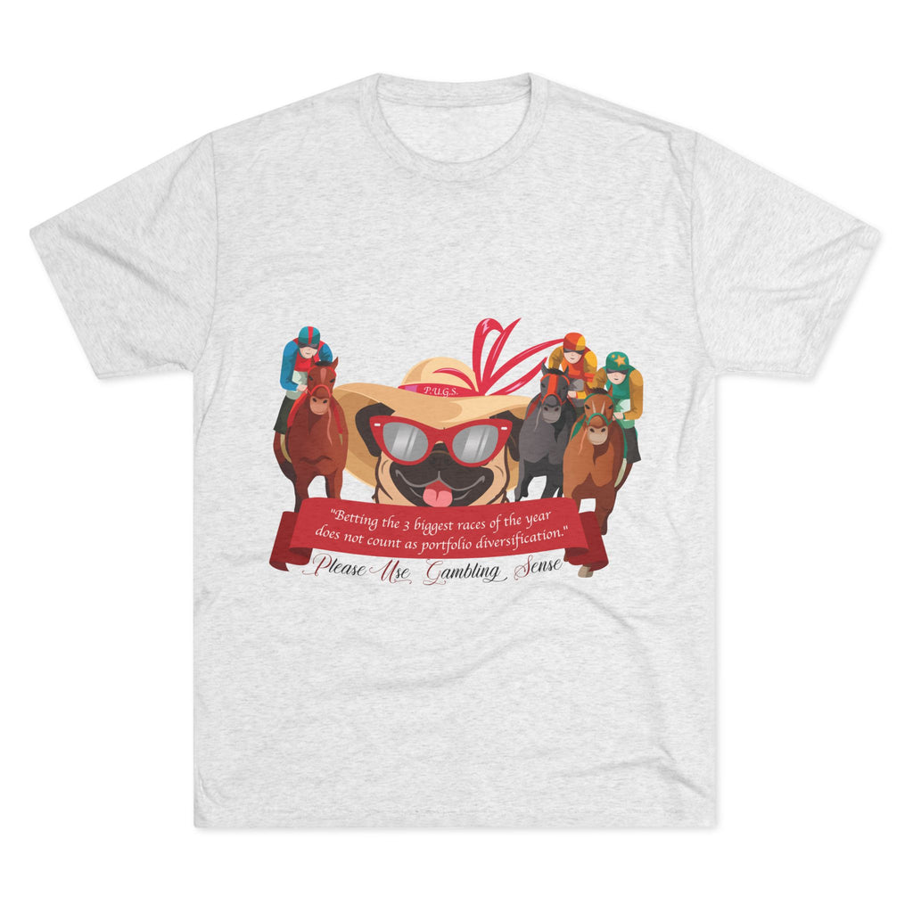 Horse racing graphic tee by P.U.G.S. Apparel