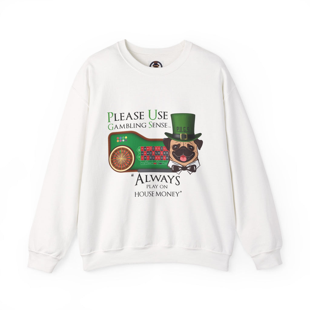 Funny Roulette Graphic Sweatshirt by PU.G.s. apparel
