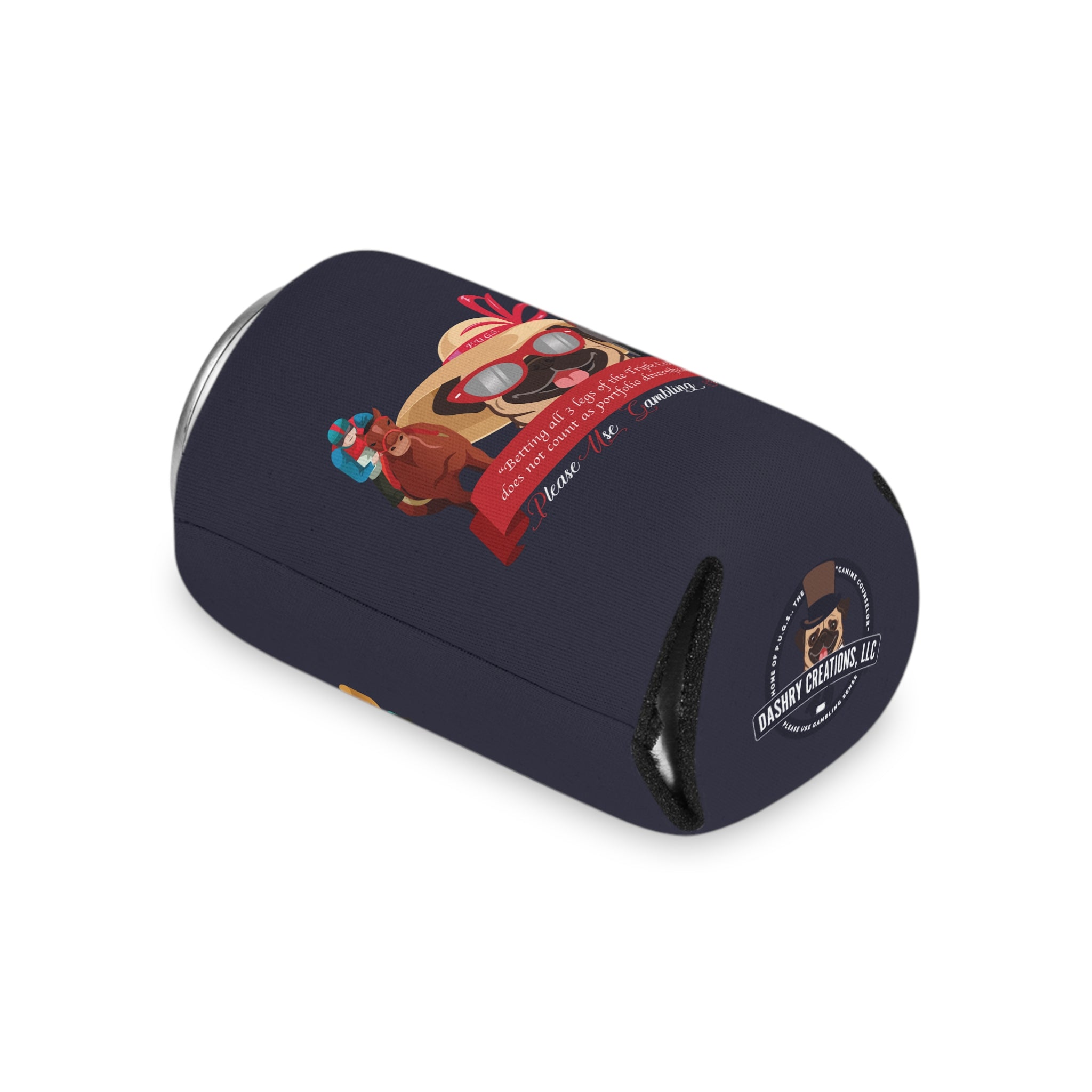 Horse Racing "Betting" Can Cooler by P.U.G.S. Apparel
