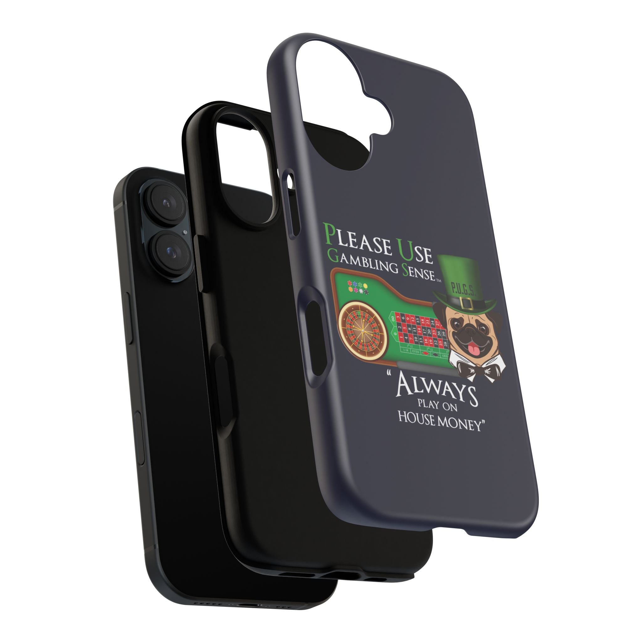 Roulette phone case by P.U.G.S. Apparel
