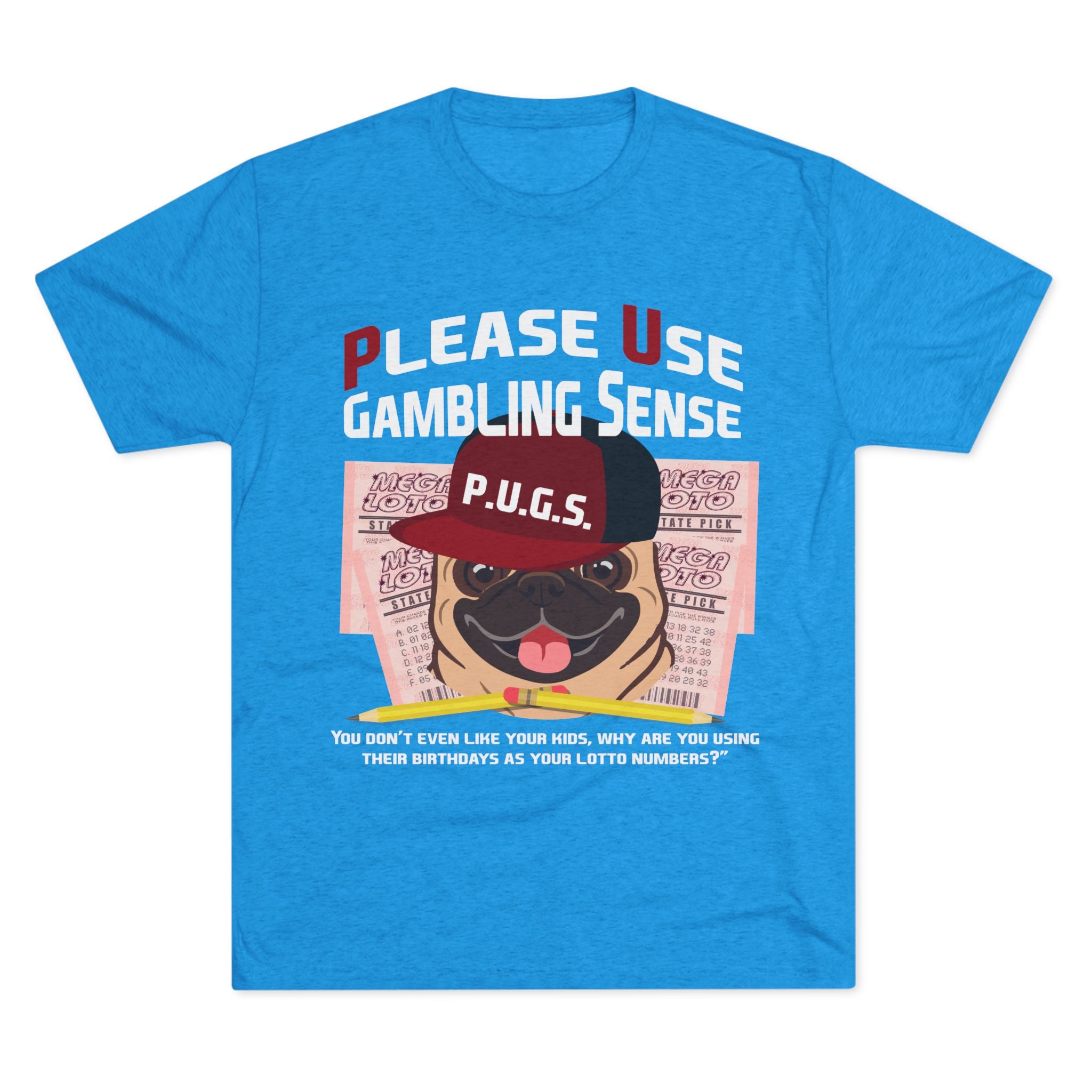 Lottery "Birthdays" Graphic Tee by P.U.G.S. Apparel, Unisex