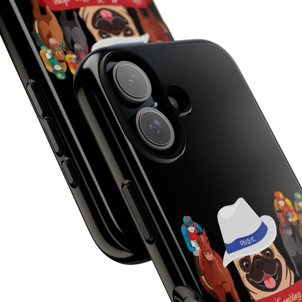 Black Horse Racing "Fedora" Phone Case — P.U.G.S. Apparel