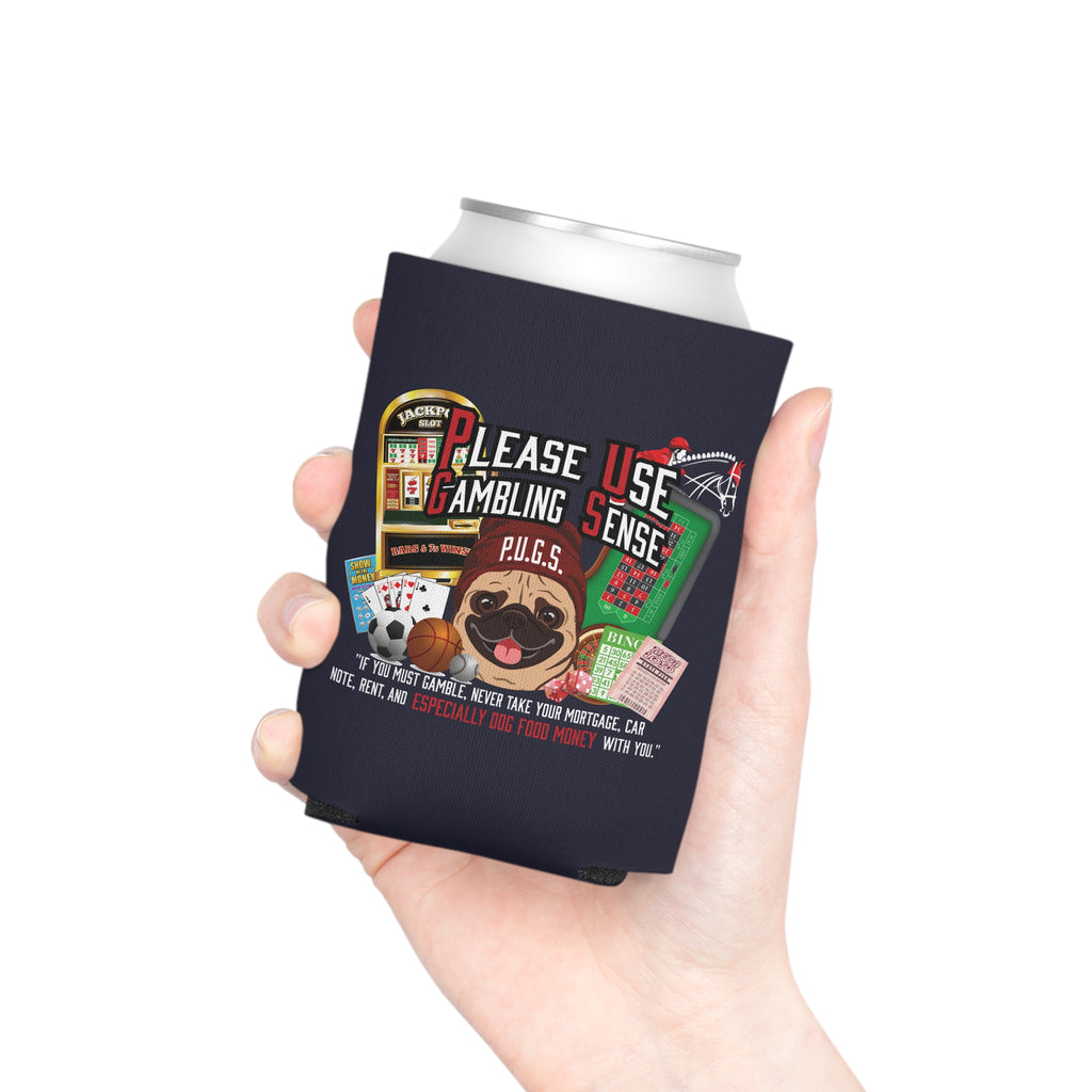 All Gambling "Dog Money" Can Cooler by P.U.G.S. Apparel