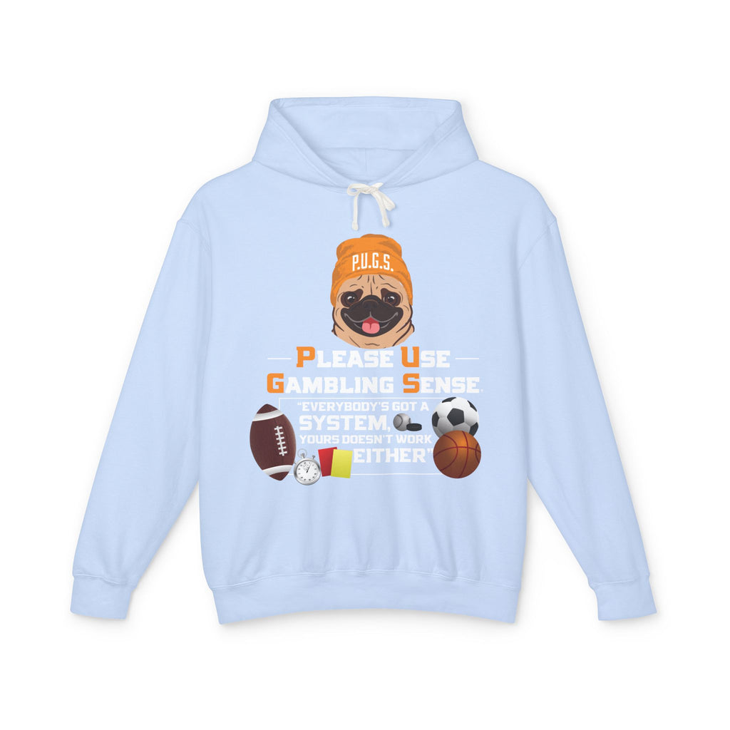 Funny sports betting hoodie by P.U.G.S. Apparel