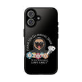 Black Poker "Leave Early" Phone Case — P.U.G.S. Apparel