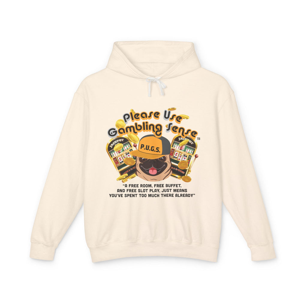 Funny slot machine graphic hoodie by P.U.G.S. Apparel