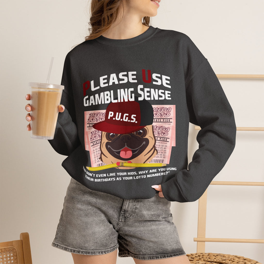 Lottery "Birthdays" Unisex Crew Neck Sweatshirt by P.U.G.S, Apparel - Dark colors