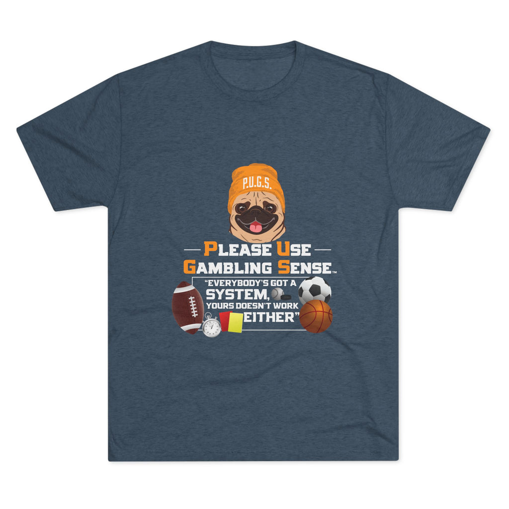P.U.G.S. Apparel & Accessories Sports Betting Unisex Graphic Tee
