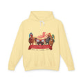 Funny horse racing graphic hoodie by P.U.G.S. Apparel