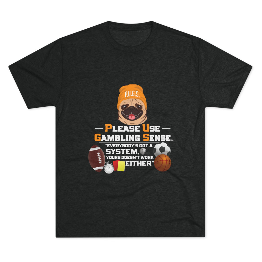 P.U.G.S. Apparel & Accessories Sports Betting Unisex Graphic Tee