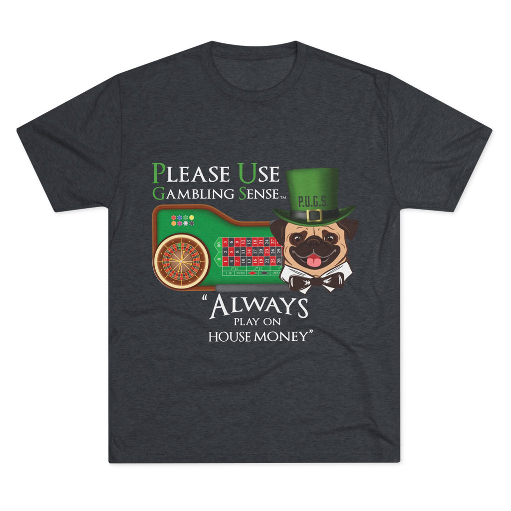 ROULETTE “House Money” Graphic Tee by P.U.G.S. Apparel, Unisex