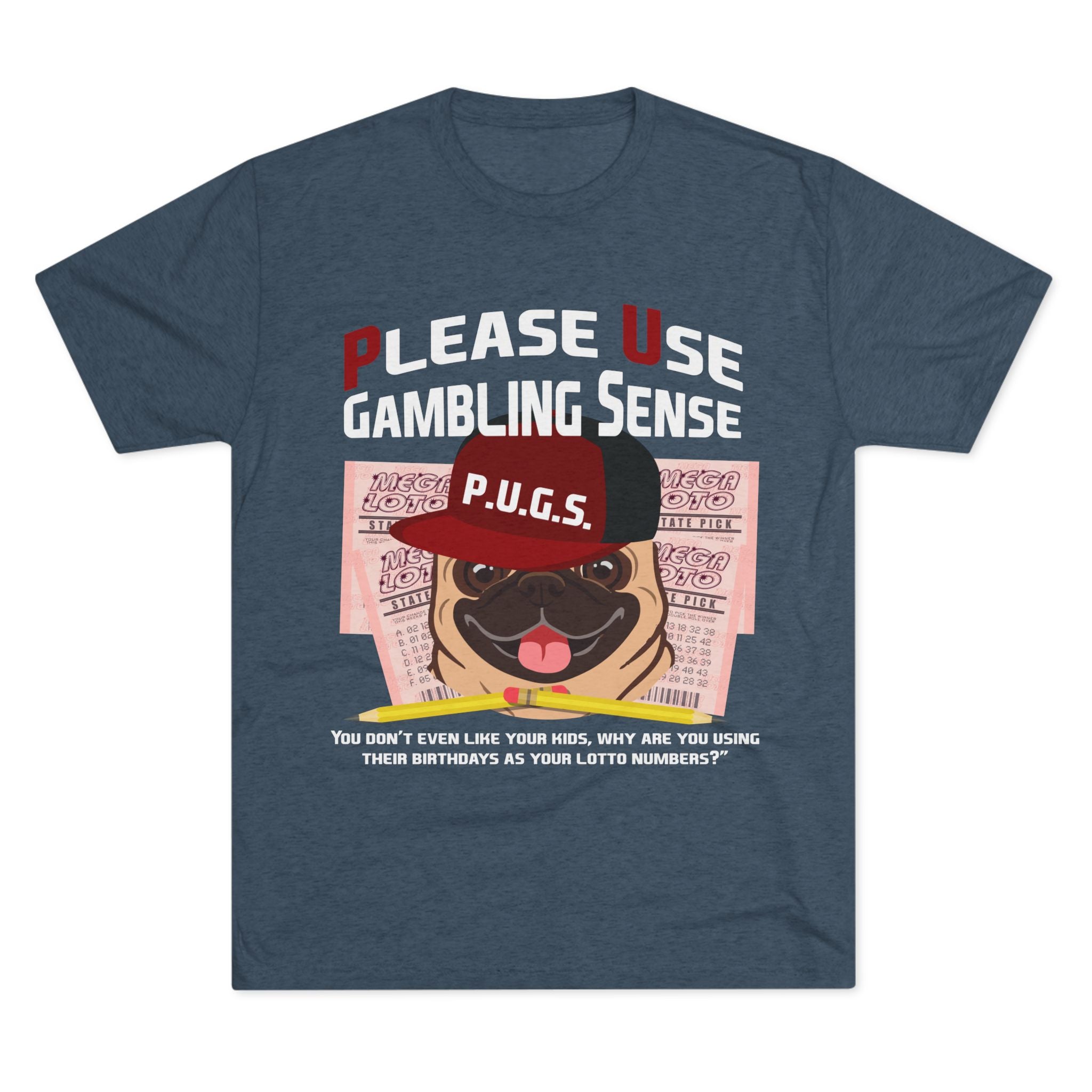 Lottery "Birthdays" Graphic Tee by P.U.G.S. Apparel, Unisex