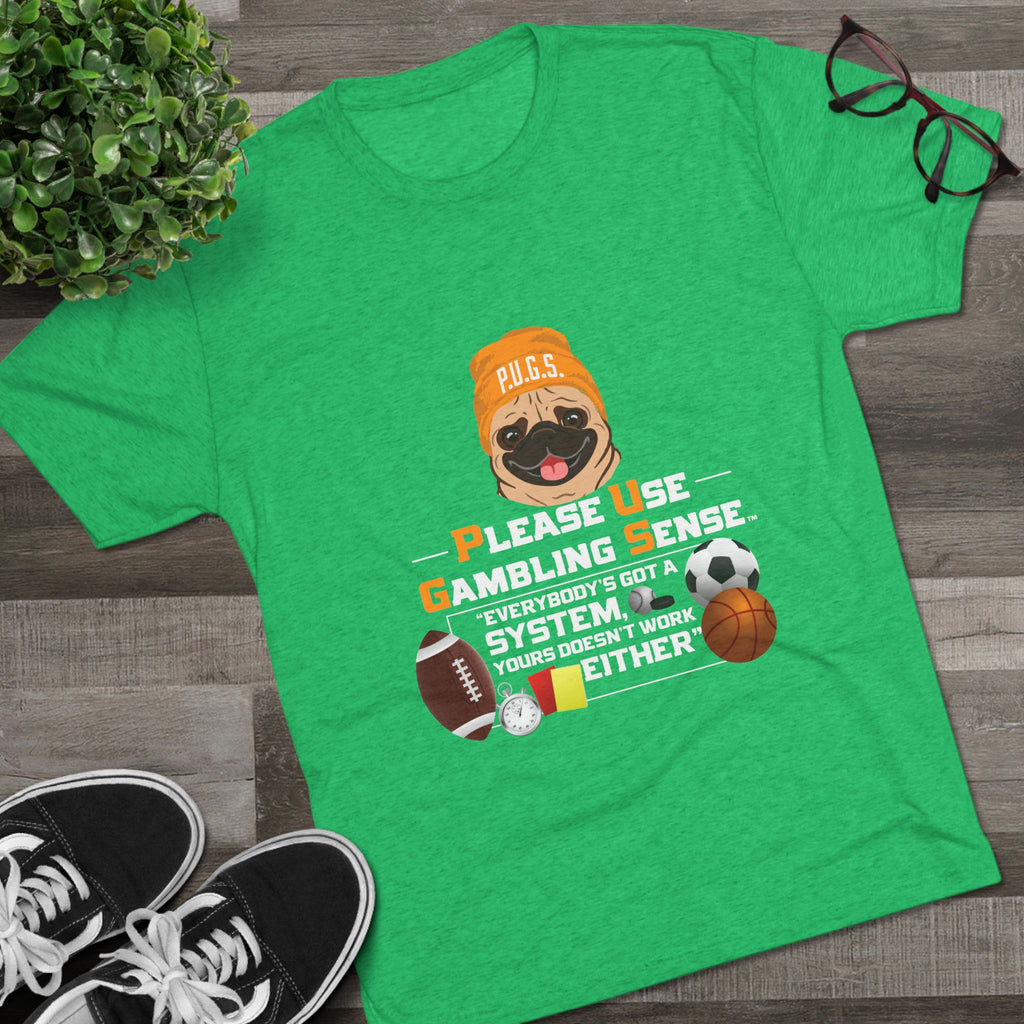 P.U.G.S. Apparel & Accessories Sports Betting Unisex Graphic Tee