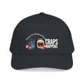 funny craps gambling graphic baseball cap by P.U.G.S. Apparel