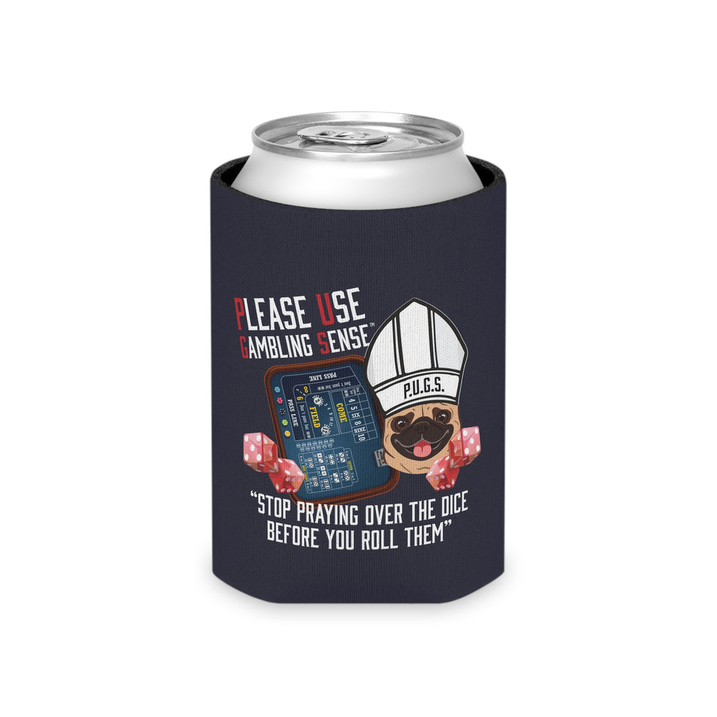 Craps "Praying" Can Cooler by P.U.G.S. Apparel