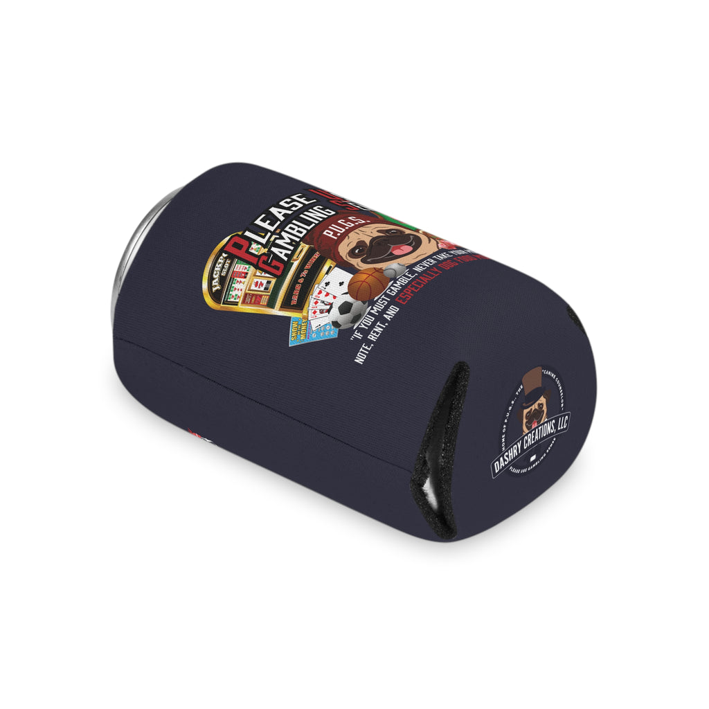 All Gambling "Dog Money" Can Cooler by P.U.G.S. Apparel