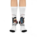 Funny Craps Socks by P.U.G.S. Apparel