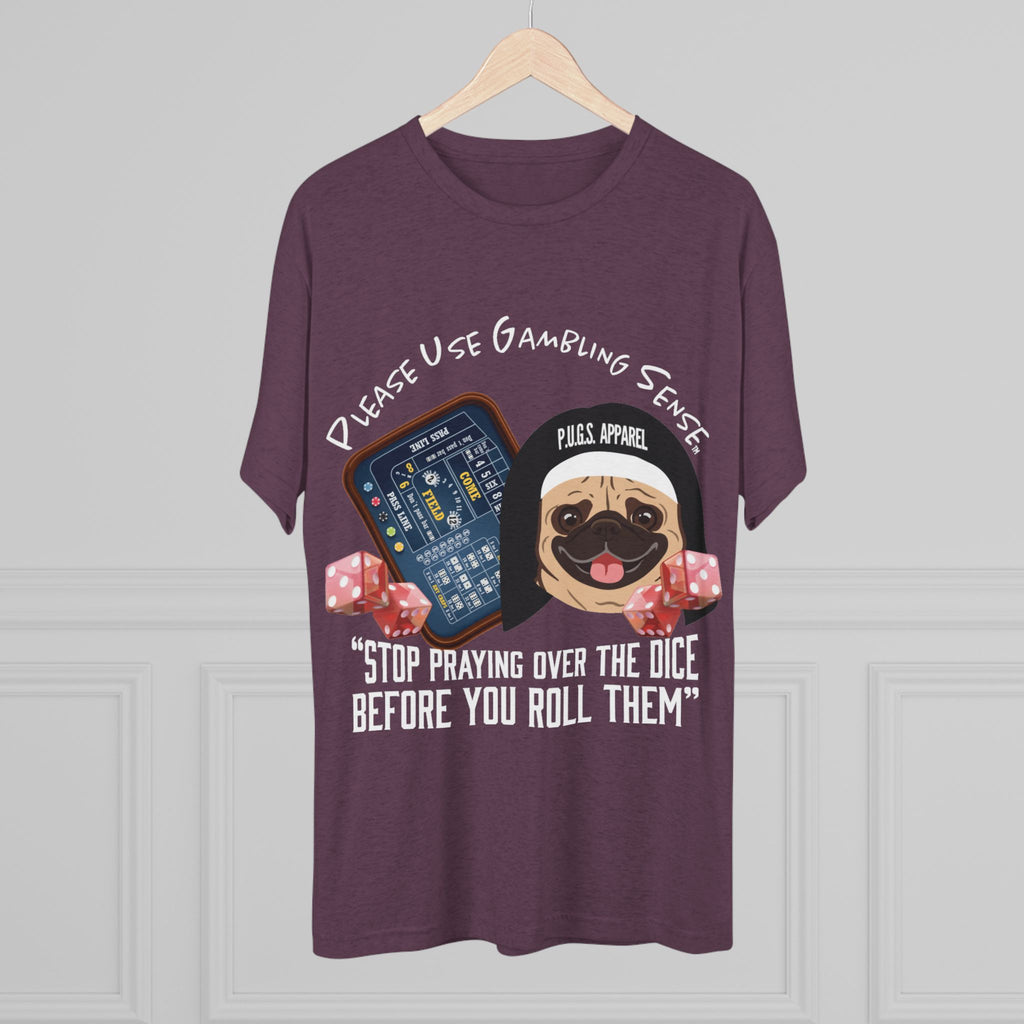 Craps Dice "Praying" Unisex Graphic Tee