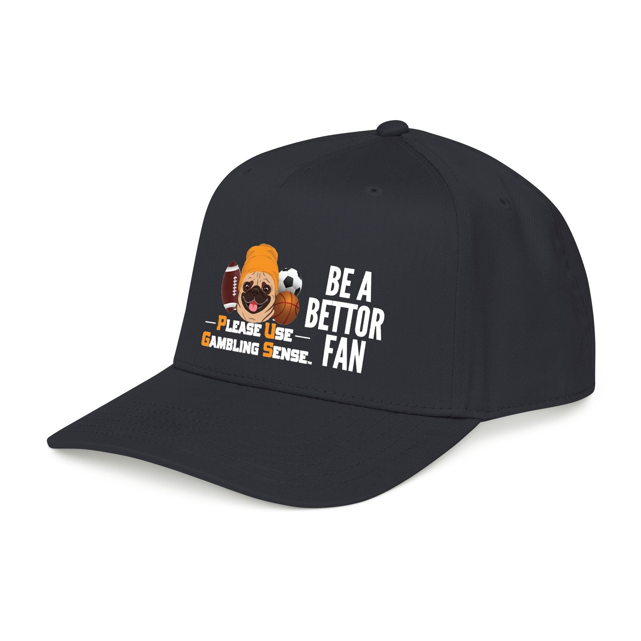 Sports Betting "System" Mid Profile Baseball Cap by P.U.G.S. Apparel