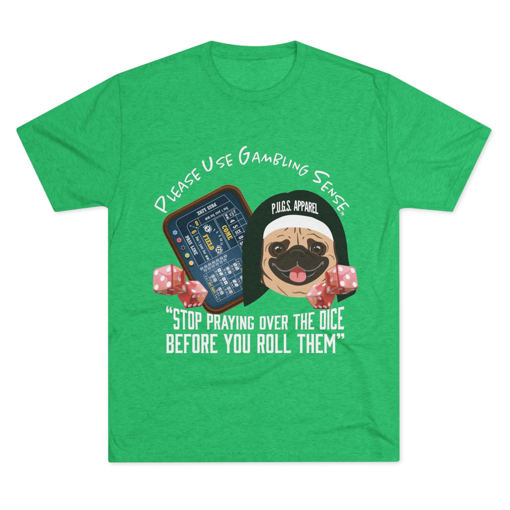 Craps Dice "Praying" Unisex Graphic Tee