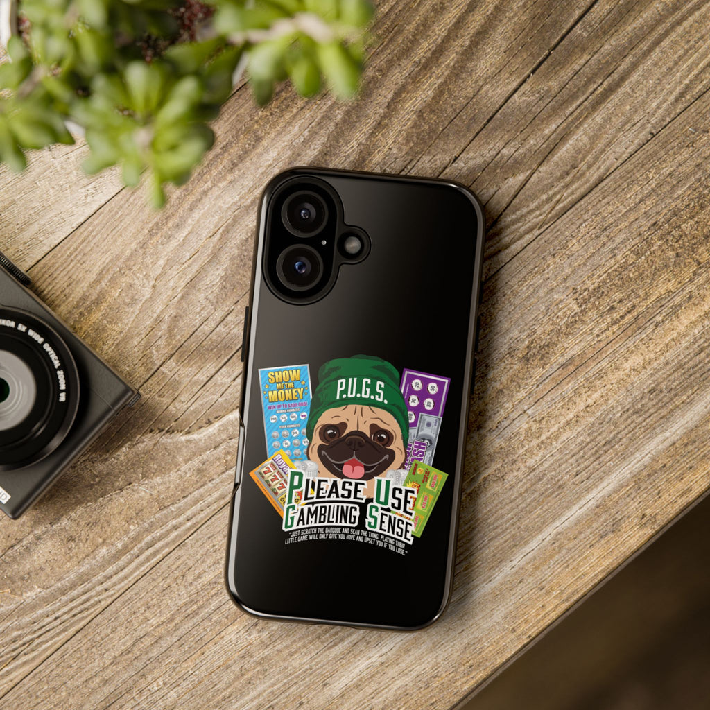 Black Scratch-off "Hope" Gambling Phone Case — P.U.G.S. Apparel