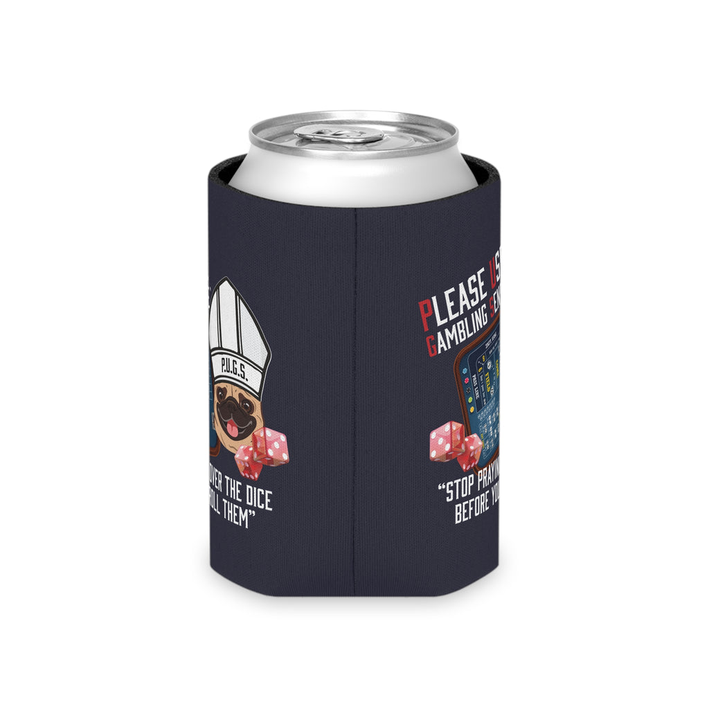 Craps "Praying" Can Cooler by P.U.G.S. Apparel
