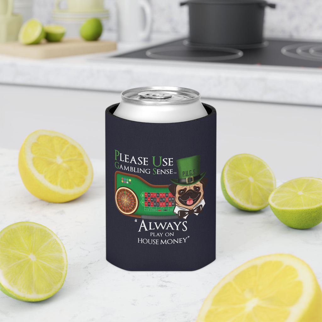 Roulette "House Money" Can Cooler by P.U.G.S. Apparel