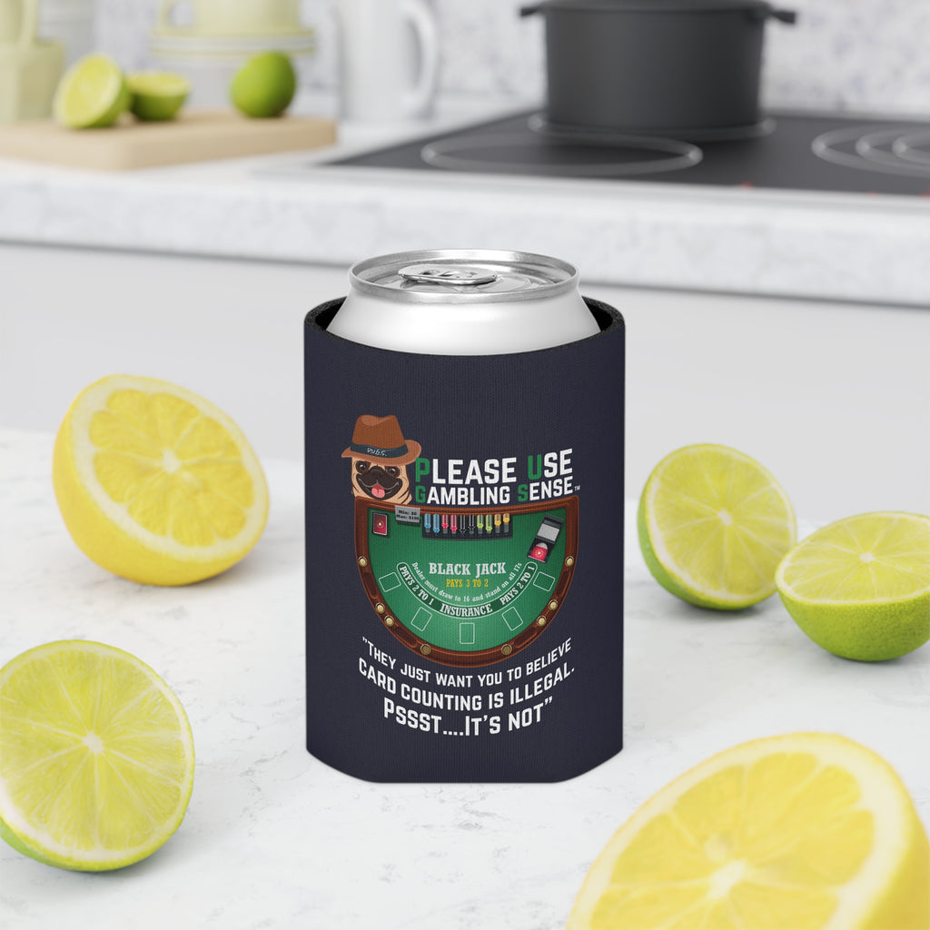 Blackjack “Counting” Can Cooler by P.U.G.S. Apparel