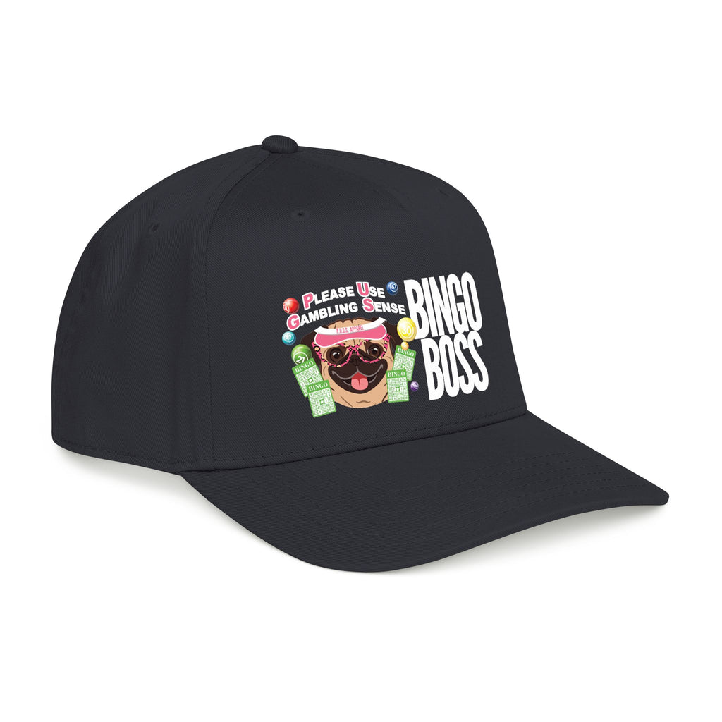Bingo "Mugging" Mid Profile Baseball Cap by P.U.G.S. Apparel