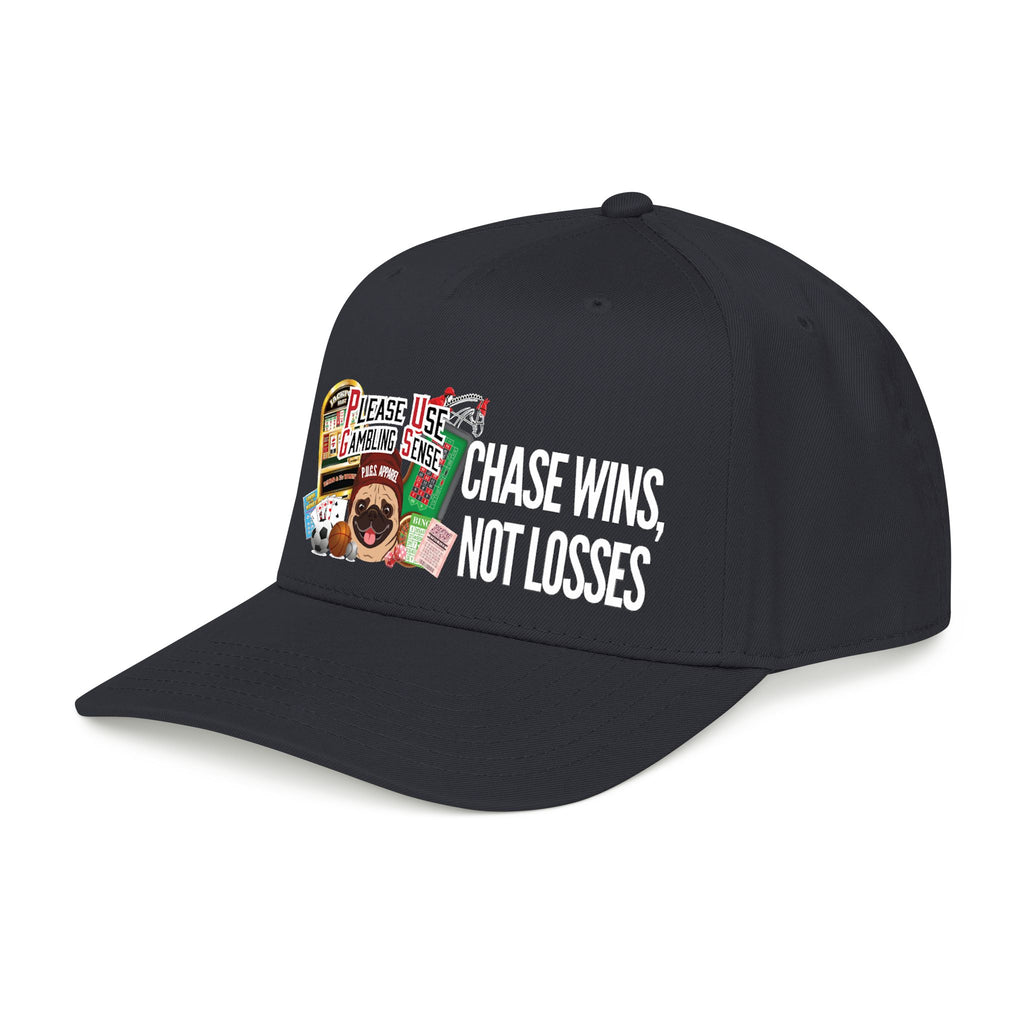 All Gambling "Dog Money" Mid Profile Baseball Cap by P.U.G.S. Apparel