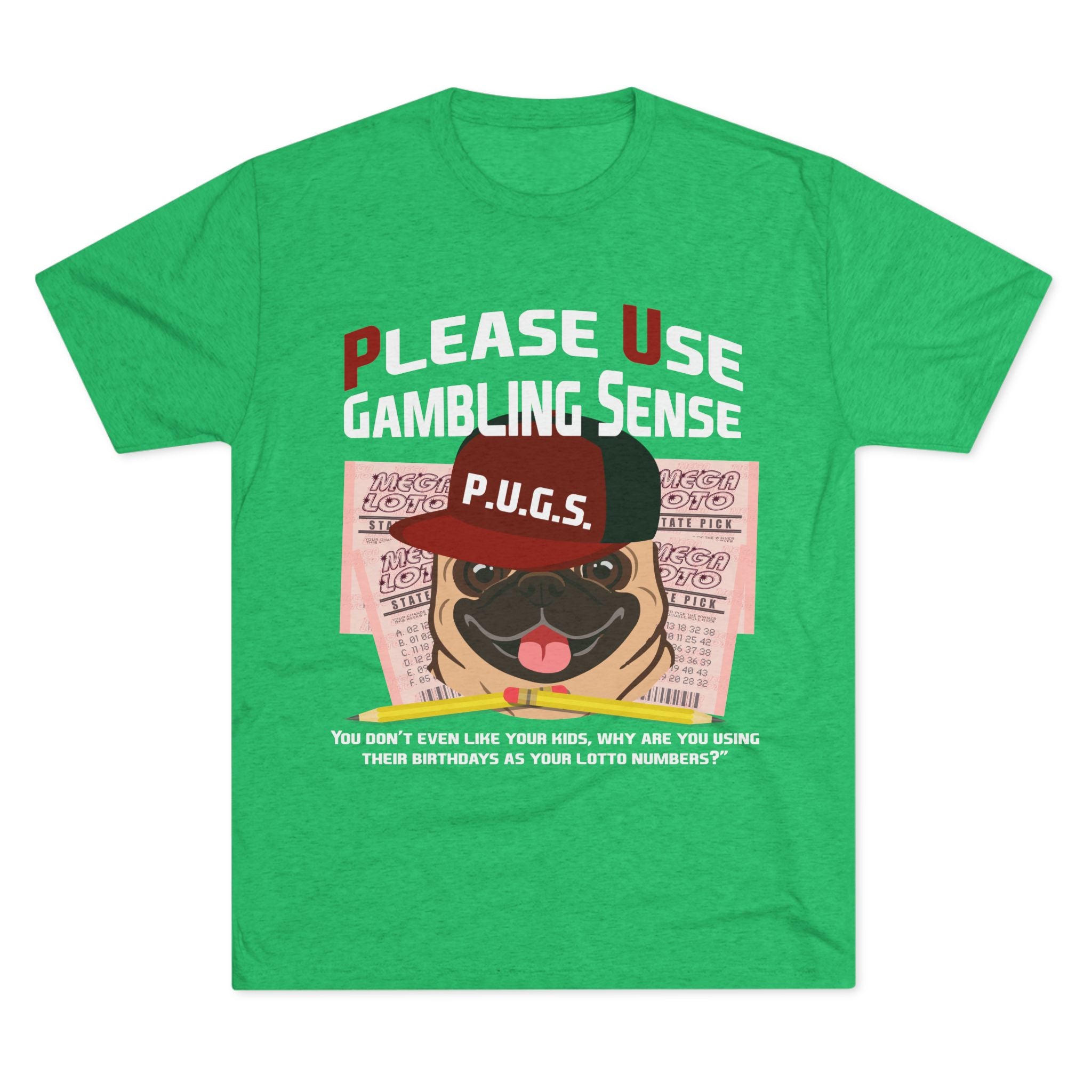 Lottery "Birthdays" Graphic Tee by P.U.G.S. Apparel, Unisex