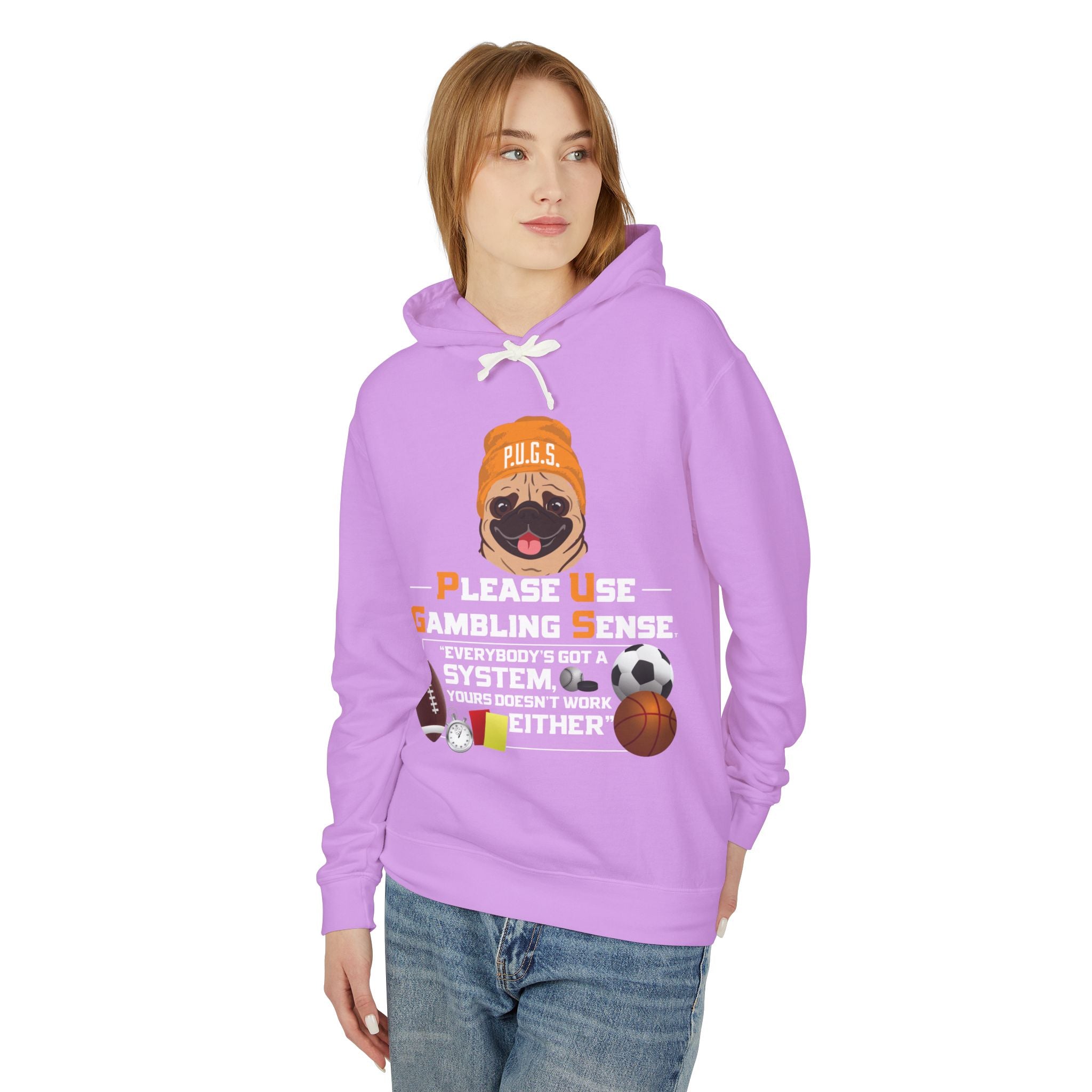 Funny sports betting hoodie by P.U.G.S. Apparel
