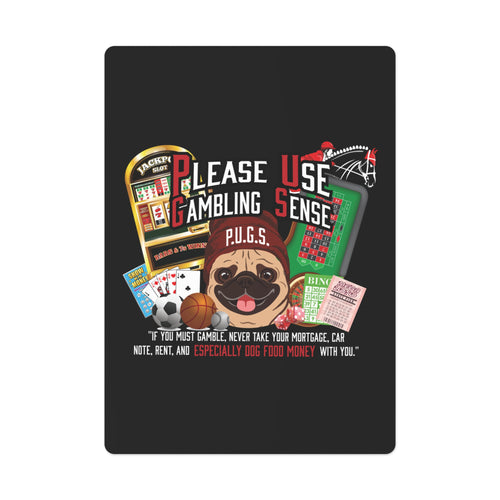 “Dog Money” Poker Cards from P.U.G.S. Apparel and Accessories