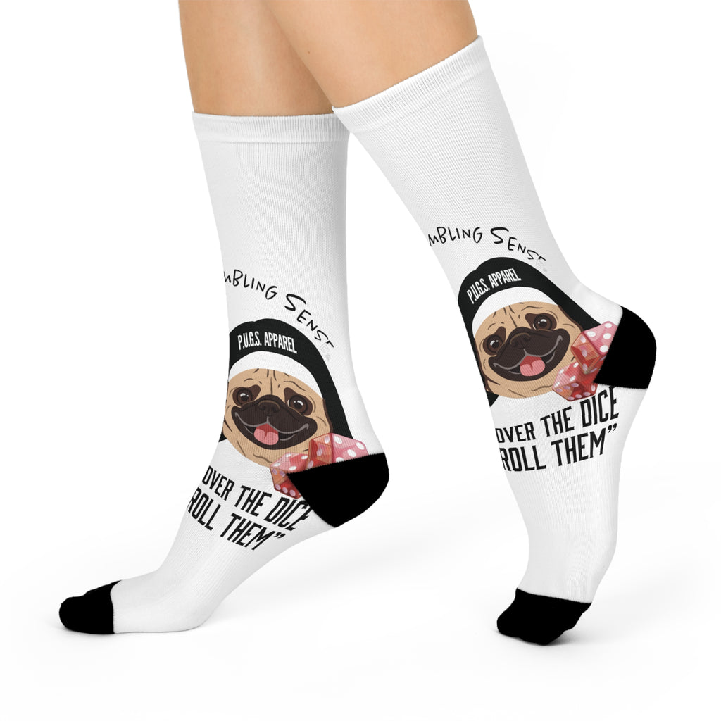 craps crew socks by P.U.G.S. Apparel