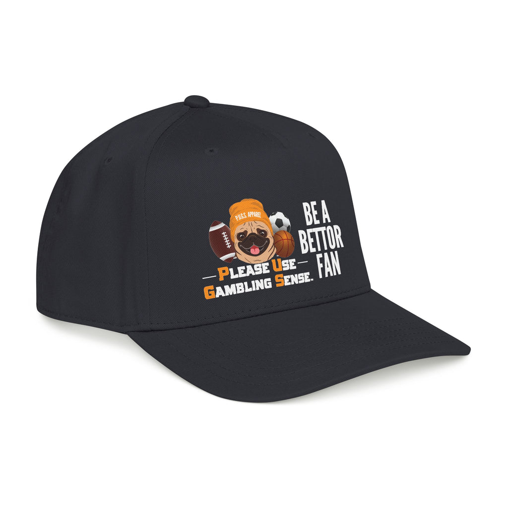 Sports Betting "System" Mid Profile Baseball Cap by P.U.G.S. Apparel