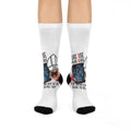Funny graphic socks, Craps Praying Collection by P.U.G.S. Apparel