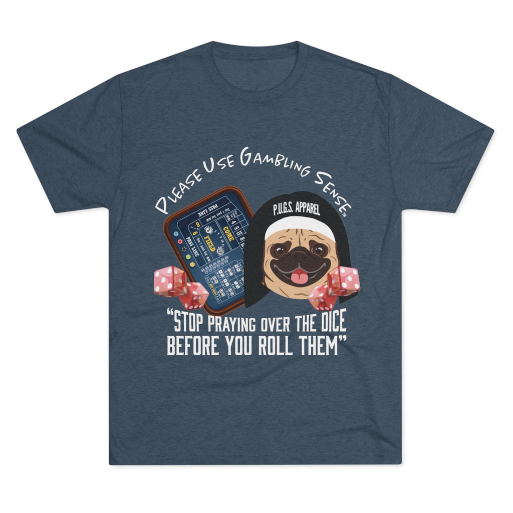 Craps Dice "Praying" Unisex Graphic Tee