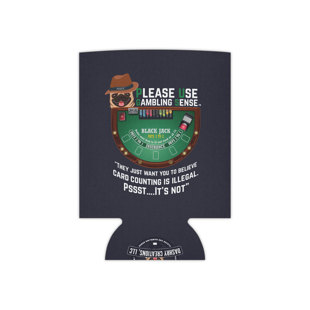 Blackjack “Counting” Can Cooler by P.U.G.S. Apparel